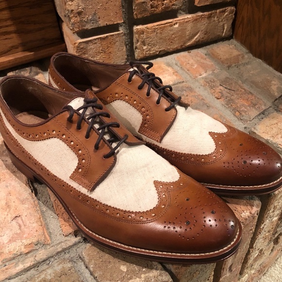 johnston and murphy two tone shoes
